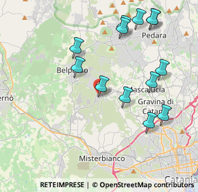 Mappa Via Umberto, 95040 Camporotondo Etneo CT, Italia (4.81)