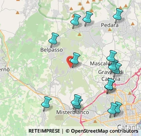 Mappa Via Umberto, 95040 Camporotondo Etneo CT, Italia (5.43533)