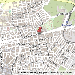 Mappa Via Vittorio Emanuele, 272, 95047 Paterno, Potenza (Basilicata)