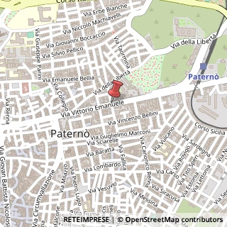 Mappa Via Circumvallazione, 454, 95047 Paterno, Potenza (Basilicata)