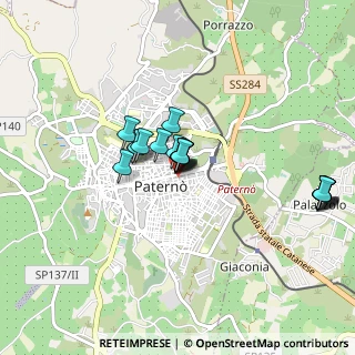 Mappa Via Merano, 95047 Paternò CT, Italia (0.8335)
