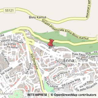 Mappa Via Vulturo, 23/A, 94100 Enna, Enna (Sicilia)