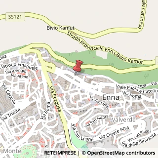 Mappa Via Vulturo, 5, 94100 Enna, Enna (Sicilia)