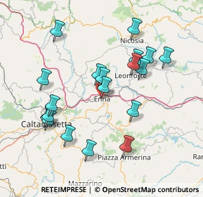 Mappa Via Vulturo, 94100 Enna EN, Italia (17.05579)
