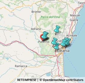 Mappa Via Po, 95047 Paternò CT, Italia (10.25636)