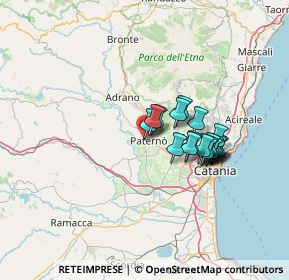 Mappa Via Po, 95047 Paternò CT, Italia (11.89632)