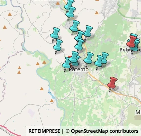 Mappa Via Po, 95047 Paternò CT, Italia (4.0635)