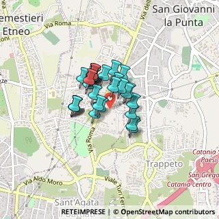 Mappa Via Bologna, 95030 Sant'Agata Li Battiati CT, Italia (0.28621)