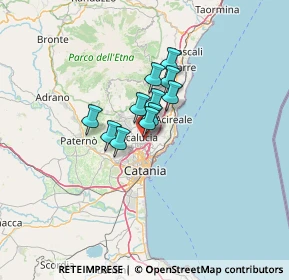 Mappa Via Bologna, 95030 Sant'Agata Li Battiati CT, Italia (8.18364)