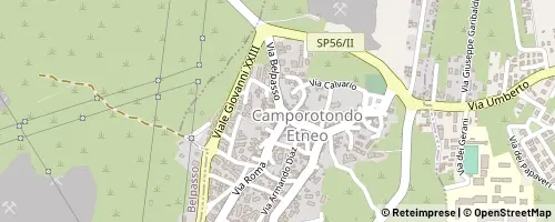 Mappa Camporotondo Etneo