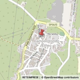 Mappa Via Belpasso, 15, 95040 Camporotondo Etneo, Catania (Sicilia)