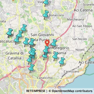 Mappa Via Galileo Galilei, 95027 San Gregorio di Catania CT, Italia (2.4645)