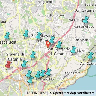 Mappa Via Galileo Galilei, 95027 San Gregorio di Catania CT, Italia (3.04875)
