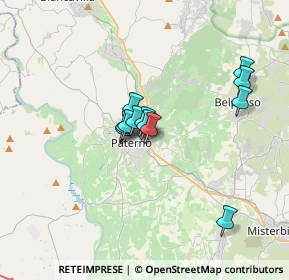 Mappa Via Flaminia, 95047 Paternò CT, Italia (2.76667)