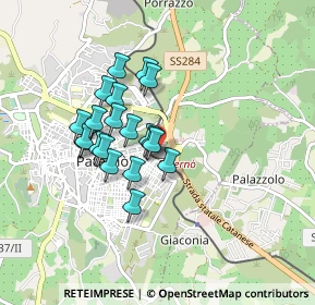 Mappa Via Flaminia, 95047 Paternò CT, Italia (0.7665)