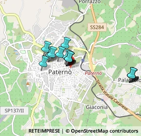 Mappa Via Bellini, 95047 Paternò CT, Italia (0.861)