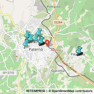 Mappa Via Eritrea, 95047 Paternò CT, Italia (0.9555)