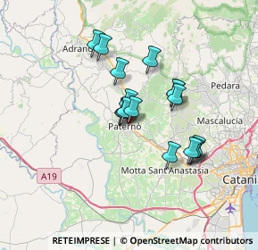 Mappa Via Malta, 95047 Paternò CT, Italia (6.09412)