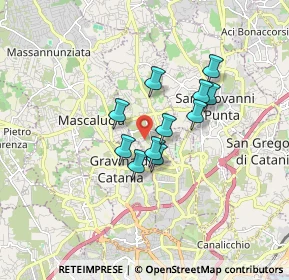 Mappa Via Santa Maria dei Monti Arsi, 95030 Tremestieri Etneo CT, Italia (1.34455)