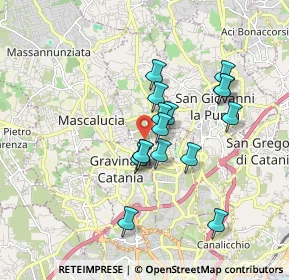 Mappa Via Santa Maria dei Monti Arsi, 95030 Tremestieri Etneo CT, Italia (1.63688)