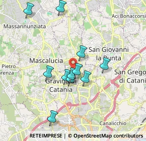 Mappa Via Santa Maria dei Monti Arsi, 95030 Tremestieri Etneo CT, Italia (1.81545)