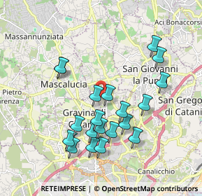 Mappa Via Santa Maria dei Monti Arsi, 95030 Tremestieri Etneo CT, Italia (2.0615)