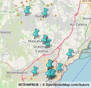 Mappa Via Santa Maria dei Monti Arsi, 95030 Tremestieri Etneo CT, Italia (5.05643)