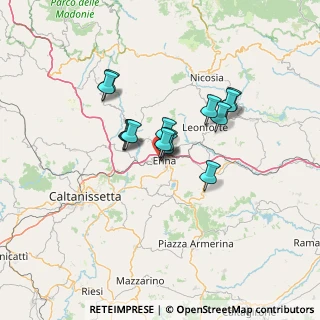 Mappa Via Regione Siciliana, 94100 Enna EN, Italia (10.61071)