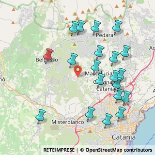 Mappa 95030 San Pietro Clarenza CT, Italia (5.129)