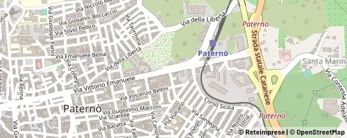 Mappa Paternò