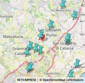 Mappa Via Napoli, 95030 Sant'Agata li Battiati CT, Italia (2.67)