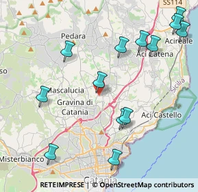 Mappa Via Napoli, 95030 Sant'Agata li Battiati CT, Italia (5.77571)