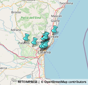 Mappa Via Napoli, 95030 Sant'Agata li Battiati CT, Italia (5.89091)