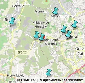 Mappa Via Giuseppe Mazzini, 95030 San Pietro Clarenza CT, Italia (2.62)