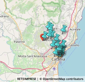 Mappa Via Giuseppe Mazzini, 95030 San Pietro Clarenza CT, Italia (6.9205)