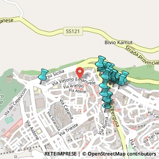 Mappa Via Candia, 94100 Enna EN, Italia (0.2325)