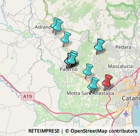 Mappa Three Service srl - Paternò, 95047 Paternò CT, Italia (5.24813)