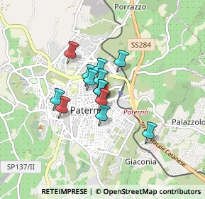 Mappa Three Service srl - Paternò, 95047 Paternò CT, Italia (0.56071)