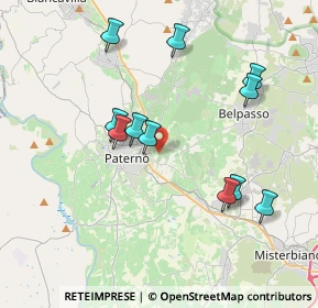 Mappa Strada Comunale Palazzolo, 95032 Belpasso CT, Italia (4.25636)