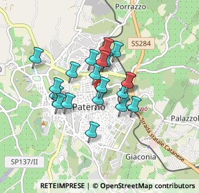 Mappa Via della Libertà, 95047 Paternò CT, Italia (0.7175)