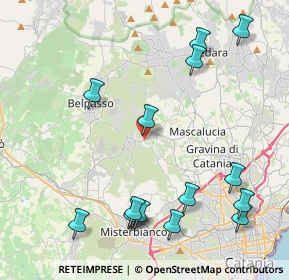 Mappa Via dei Garofani, 95030 San Pietro Clarenza CT, Italia (5.66467)