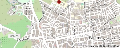 Mappa Paternò
