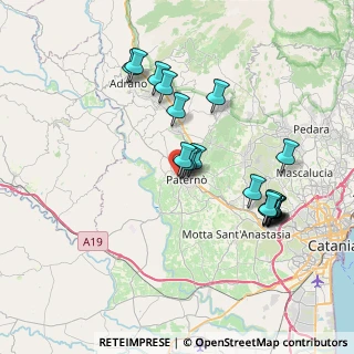 Mappa Via Trasimeno, 95047 Paternò CT, Italia (8.283)