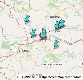 Mappa Via Longo, 94100 Enna EN, Italia (11.03917)