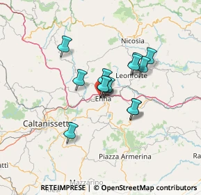 Mappa Via Longo, 94100 Enna EN, Italia (10.63923)