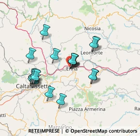 Mappa Via Longo, 94100 Enna EN, Italia (14.745)