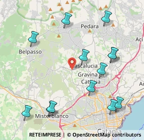 Mappa Via Pavia, 95030 Mascalucia CT, Italia (5.47308)