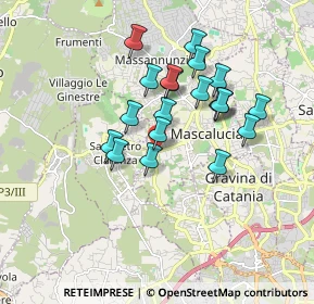 Mappa Via Pavia, 95030 Mascalucia CT, Italia (1.676)