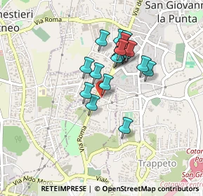 Mappa Via Bologna, 95030 Tremestieri Etneo CT, Italia (0.3865)