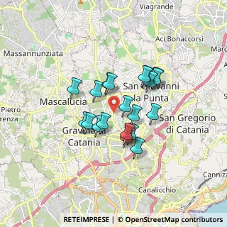 Mappa Vicolo Polifemo, 95030 Tremestieri Etneo CT, Italia (1.4245)